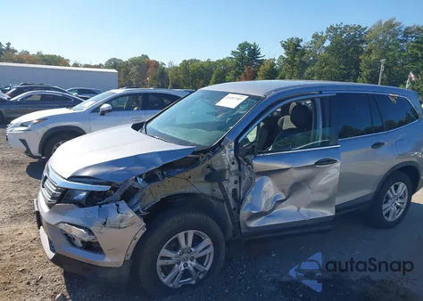 2016 Honda Pilot Lx из США, поврежденный, VIN 5FNYF6H17GB028164